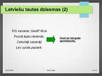 Prezentācija 'Senlatviešu kalendārs', 7.