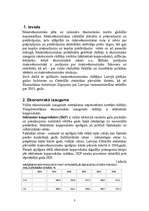 Referāts 'Makroekonomiskie rādītāji Latvijā un to stabilitāte', 3.
