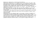 Eseja 'Gobalization', 1.