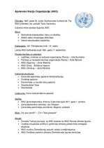 Konspekts 'Eiropas organizācijas', 1.