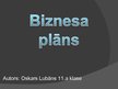 Biznesa plāns 'SIA "Kociņš"', 22.