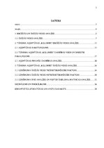 Referāts 'Tūrisma aģentūras "Kolumbs" iekšējās un ārējās vides analīze', 3.