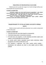 Prakses atskaite 'Liepājas Sociālas dzīvojamās mājas bezdarbnieku sociālās problēmas un vajadzības', 52.
