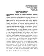 Konspekts 'Partiju attīstība Latvijā', 1.