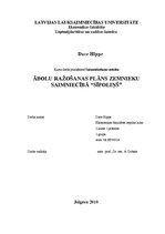 Referāts 'Ābolu ražošanas plāns zemnieku saimniecībā "Sīpoliņš"', 1.