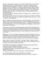 Konspekts 'Lexicology', 5.