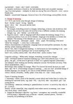 Konspekts 'Lexicology', 7.