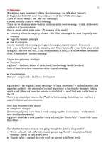 Konspekts 'Lexicology', 11.