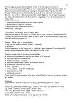 Konspekts 'Lexicology', 28.