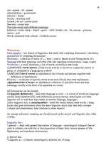 Konspekts 'Lexicology', 39.