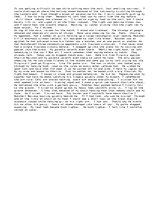 Eseja 'Quarterfinals About a Boy in a Fencing Tournament', 1.