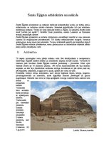 Konspekts 'Senās Ēģiptes arhitektūra un māksla', 1.