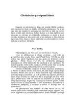 Eseja 'Cilvēktiesību pārkāpumi Bībelē', 1.