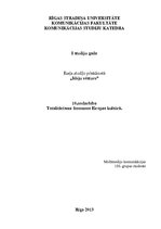 Eseja 'Totalitārisma fenomens Eiropas kultūrā', 1.