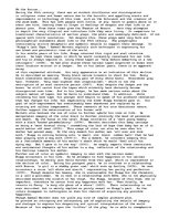 Eseja 'Oh the Sorrow', 1.