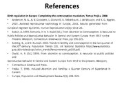 Prezentācija 'Birth Regulation in Europe: Completing the Contraceptive Revolution', 11.