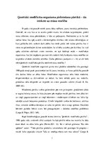 Referāts 'Ģenētiski modificētu organismu pielietošana pārtikā, to ietekme uz mūsu veselību', 1.