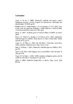 Referāts 'Ģenētiski modificētu organismu pielietošana pārtikā, to ietekme uz mūsu veselību', 7.