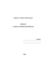 Referāts 'Vasaras saulgriežu meistarklase', 1.