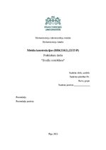 Konspekts 'Praktiskais darbs “Slodžu noteikšana”', 1.