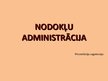 Prezentācija 'Nodokļu administrācija', 1.