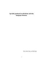 Referāts 'Speciālie pasākumi kā sabiedrisko attiecību kampaņas elements', 1.