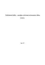 Referāts 'Dedzināmā kūdra – enerģijas ražošanai neizmantots dabas resurss', 1.
