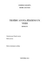 Referāts 'Tiesību avota jēdziens un veidi', 1.