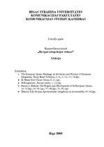 Konspekts 'Integrācijas procesa priekšnoteikumi Eiropā pēc Otrā pasaules kara', 1.