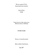 Referāts 'Lauku tūrisma produktu raksturojums Madonas rajonā, to mārketings', 1.