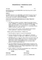 Konspekts 'Nodošanas-pieņemšanas akts', 1.