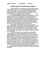 Eseja 'Raiņa lugā "Indulis un Ārija" risināto problēmu mūsdienīgums', 1.