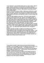 Eseja 'Eseja latviešu un angļu valodā "Tu tici brīnumam?"', 1.