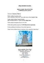 Prakses atskaite 'Prakses pārskats biroja darba organizatora profesijā', 1.