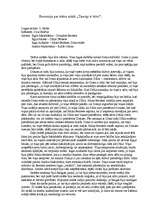 Eseja 'Recenzija par izrādi "Tauriņi ir brīvi"', 1.