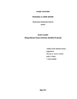 Referāts 'Slēpņošanas loma tūrisma attīstībā Latvijā', 1.