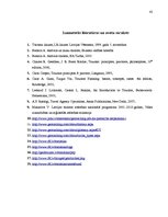 Referāts 'Slēpņošanas loma tūrisma attīstībā Latvijā', 42.