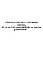 Referāts 'Grāmatvedības uzskaite, tas saturs un uzdevumi. Grāmatvedības uzskaites objekti ', 1.