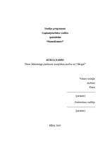 Referāts 'Mārketinga pasākumu kompleksa analīze a/s “Drogas”', 1.