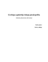Referāts 'Grobiņas apkārtējo ūdeņu piesārņotība', 1.