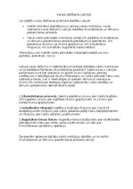 Konspekts 'Varas dalīšana Latvijā', 1.