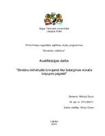 Paraugs 'Divstāvu individuālā dzīvojamā ēka Salacgrīvas novada Liepupes pagastā', 1.