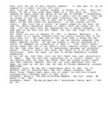 Eseja 'Franz Liszt vs. Kurt Cobain', 1.