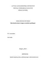 Konspekts 'Karotinoīdu saturs kaltētos un svaigos garšaugos', 1.