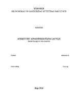 Referāts 'Atkritumu apsaimniekošana Latvijā, to apsaimniekošanas vēsture', 1.
