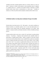 Referāts 'Latvijas iestāšanās Eiropas Savienībā: ietekme uz politisko kultūru Latvijā', 10.