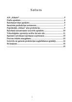 Prakses atskaite 'Ražošanas prakses atskaite A/S ”Aldaris”', 2.