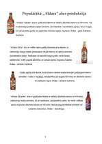 Prakses atskaite 'Ražošanas prakses atskaite A/S ”Aldaris”', 9.