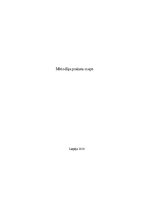 Prakses atskaite 'Metodiskās prakses mape pirmsskolā', 1.