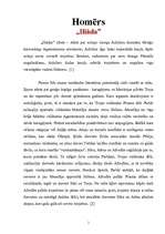 Konspekts 'Homēra eposa "Iliāda" analīze', 1.